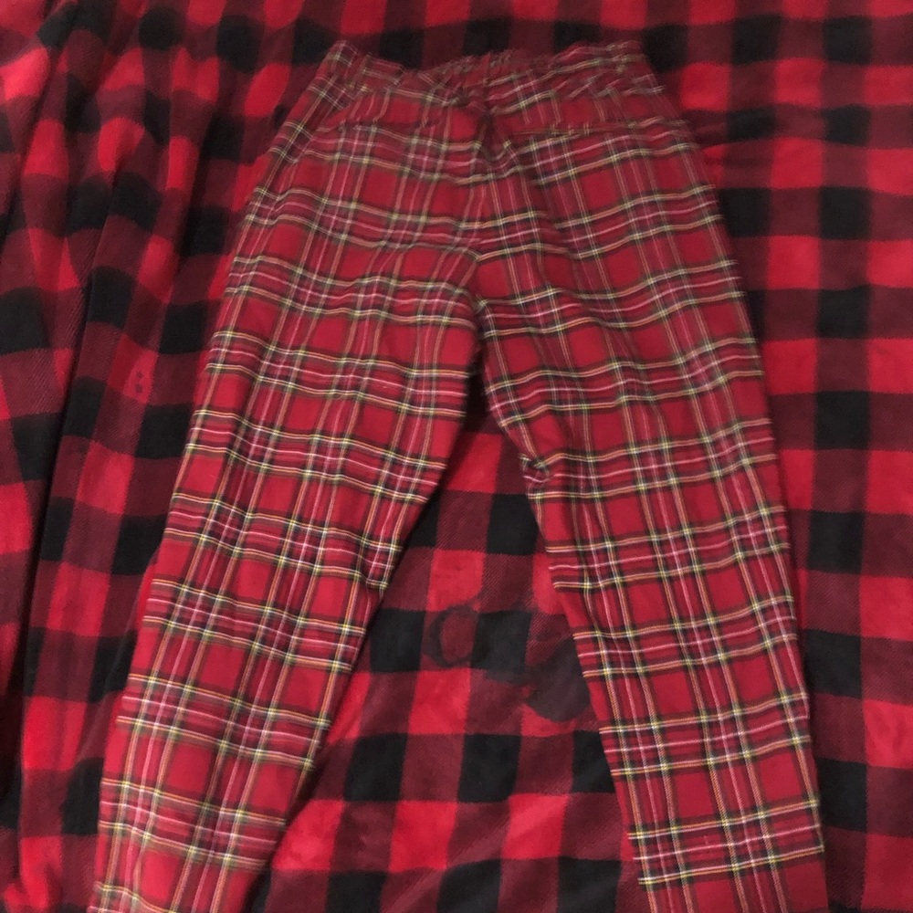 Hot Topic, Medium Red Plaid pants.. - Picture 2 of 2